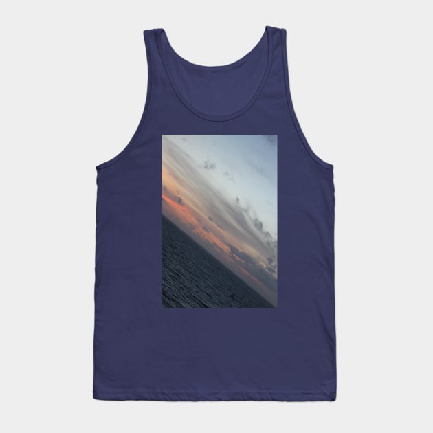 Tilt your Head to the Sunset Tank Top by Christine aka stine1